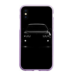 Чехол iPhone XS Max матовый BMW in the dark