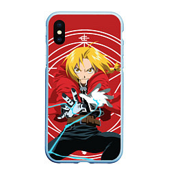 Чехол iPhone XS Max матовый Edward magic