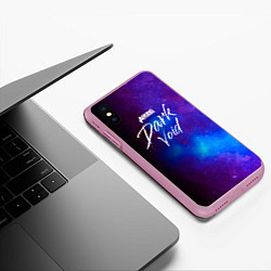 Чехол iPhone XS Max матовый Asking Alexandria Dark Void, цвет: 3D-розовый — фото 2