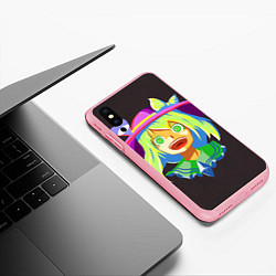 Чехол iPhone XS Max матовый Touhou Project Койши Комейдзи, цвет: 3D-баблгам — фото 2