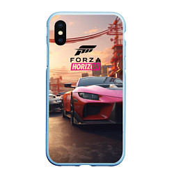 Чехол iPhone XS Max матовый Forza street racihg