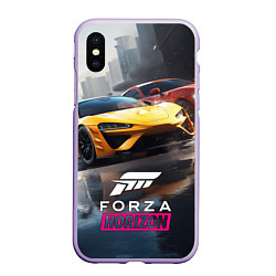 Чехол iPhone XS Max матовый Forza Horizon