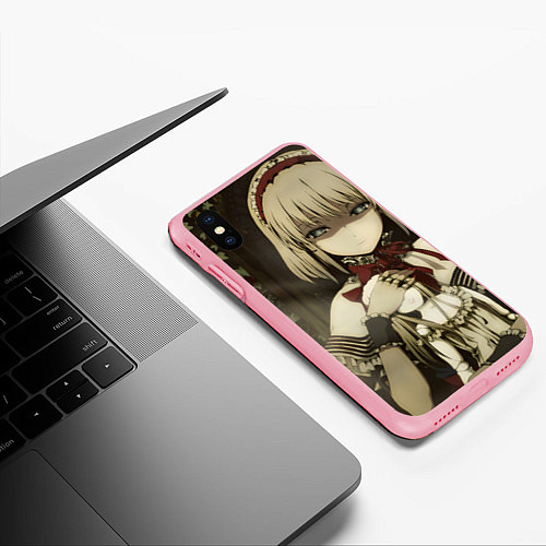 Чехол iPhone XS Max матовый Touhou Project Алиса Маргатройд / 3D-Баблгам – фото 3