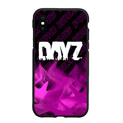 Чехол iPhone XS Max матовый DayZ pro gaming: символ сверху