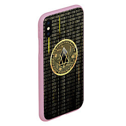 Чехол iPhone XS Max матовый Eos крипта, цвет: 3D-розовый — фото 2