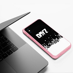 Чехол iPhone XS Max матовый Dayz снежинки, цвет: 3D-баблгам — фото 2