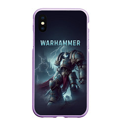 Чехол iPhone XS Max матовый Warhammer - game