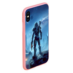 Чехол iPhone XS Max матовый Mass Effect - ai art, цвет: 3D-баблгам — фото 2