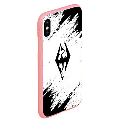 Чехол iPhone XS Max матовый The Elder Scrolls Online краски чёрные, цвет: 3D-баблгам — фото 2