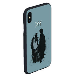 Чехол iPhone XS Max матовый Depeche Mode some great reward, цвет: 3D-черный — фото 2