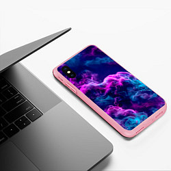 Чехол iPhone XS Max матовый Огонь инферно - inferno oroginal, цвет: 3D-баблгам — фото 2