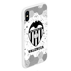 Чехол iPhone XS Max матовый Valencia sport на светлом фоне, цвет: 3D-белый — фото 2