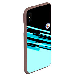 Чехол iPhone XS Max матовый Chelsea sport fc, цвет: 3D-коричневый — фото 2