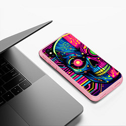 Чехол iPhone XS Max матовый Pop art skull - ai art, цвет: 3D-баблгам — фото 2