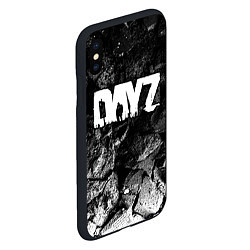 Чехол iPhone XS Max матовый DayZ black graphite, цвет: 3D-черный — фото 2