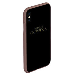 Чехол iPhone XS Max матовый Legend of Grimrock, цвет: 3D-коричневый — фото 2