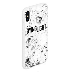 Чехол iPhone XS Max матовый Dying Light dirty ice, цвет: 3D-белый — фото 2