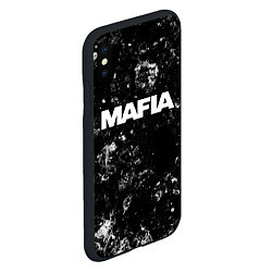 Чехол iPhone XS Max матовый Mafia black ice, цвет: 3D-черный — фото 2