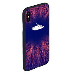 Чехол iPhone XS Max матовый Papa Roach red energy, цвет: 3D-черный — фото 2