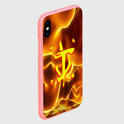 Чехол iPhone XS Max матовый Doom грозовой стиль марса, цвет: 3D-баблгам — фото 2