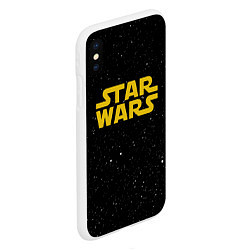 Чехол iPhone XS Max матовый Star wars, цвет: 3D-белый — фото 2