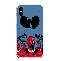 Чехол iPhone XS Max матовый Wu-Tang Clan: Method Man, цвет: 3D-белый