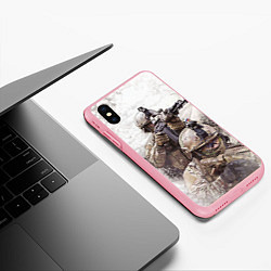 Чехол iPhone XS Max матовый ФСБ Альфа, цвет: 3D-баблгам — фото 2