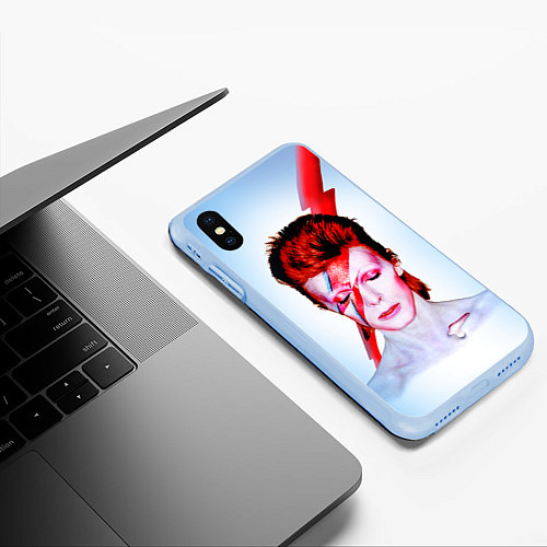 Чехол iPhone XS Max матовый Aladdin sane / 3D-Голубой – фото 3