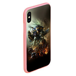 Чехол iPhone XS Max матовый Титан, цвет: 3D-баблгам — фото 2