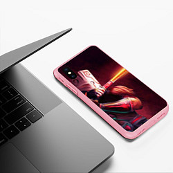 Чехол iPhone XS Max матовый Juggernaut, цвет: 3D-баблгам — фото 2