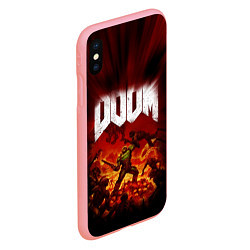 Чехол iPhone XS Max матовый DOOM: 2016, цвет: 3D-баблгам — фото 2