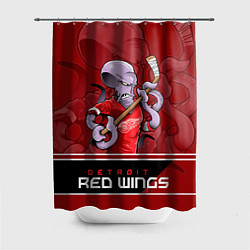 Шторка для душа Detroit Red Wings, цвет: 3D-принт