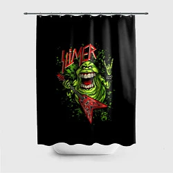 Шторка для душа Slayer Slimer, цвет: 3D-принт