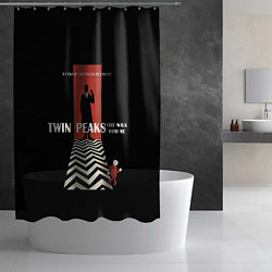 Шторка для душа Twin Peaks Man, цвет: 3D-принт — фото 2