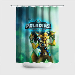 Шторка для душа Paladins, цвет: 3D-принт