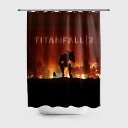 Шторка для душа Titanfall, цвет: 3D-принт
