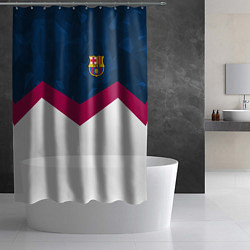 Шторка для душа Barcelona FC: Sport, цвет: 3D-принт — фото 2