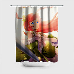 Шторка для душа Терезия ван Астрея, цвет: 3D-принт