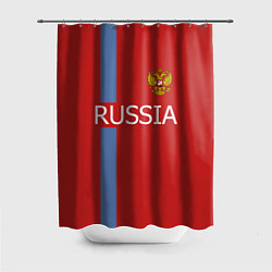 Шторка для душа Russia Games, цвет: 3D-принт