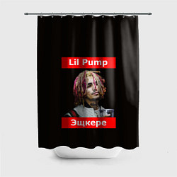 Шторка для душа Lil Pump: Эщкере, цвет: 3D-принт