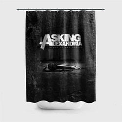 Шторка для душа Asking Alexandria: Black Micro, цвет: 3D-принт