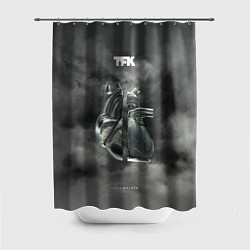 Шторка для душа TFK Incomplete, цвет: 3D-принт