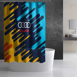 Шторка для душа Audi: Colour Sport, цвет: 3D-принт — фото 2