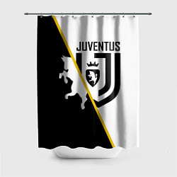 Шторка для душа FC Juventus: Football Point, цвет: 3D-принт