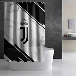 Шторка для душа Juventus, цвет: 3D-принт — фото 2