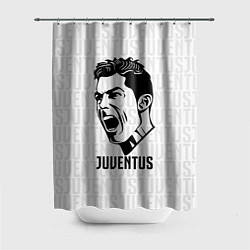 Шторка для душа Juve Ronaldo, цвет: 3D-принт