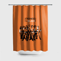 Шторка для душа Orange is the New Black, цвет: 3D-принт