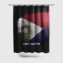 Шторка для душа Saint Martin Style, цвет: 3D-принт