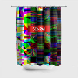 Шторка для душа SENPAI TV, цвет: 3D-принт