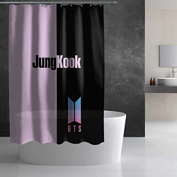 Шторка для душа BTS Jung Kook, цвет: 3D-принт — фото 2